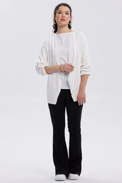 Chaqueta Mujer Antelina Crudo
