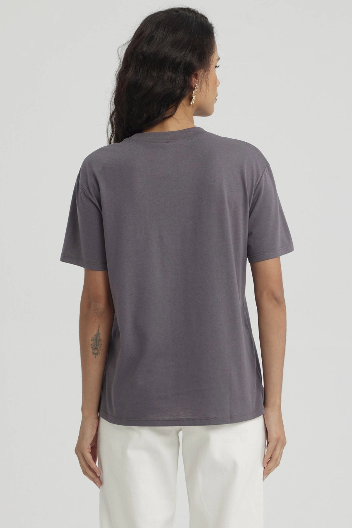 Polera Mujer Print Con Aplicación Marengo