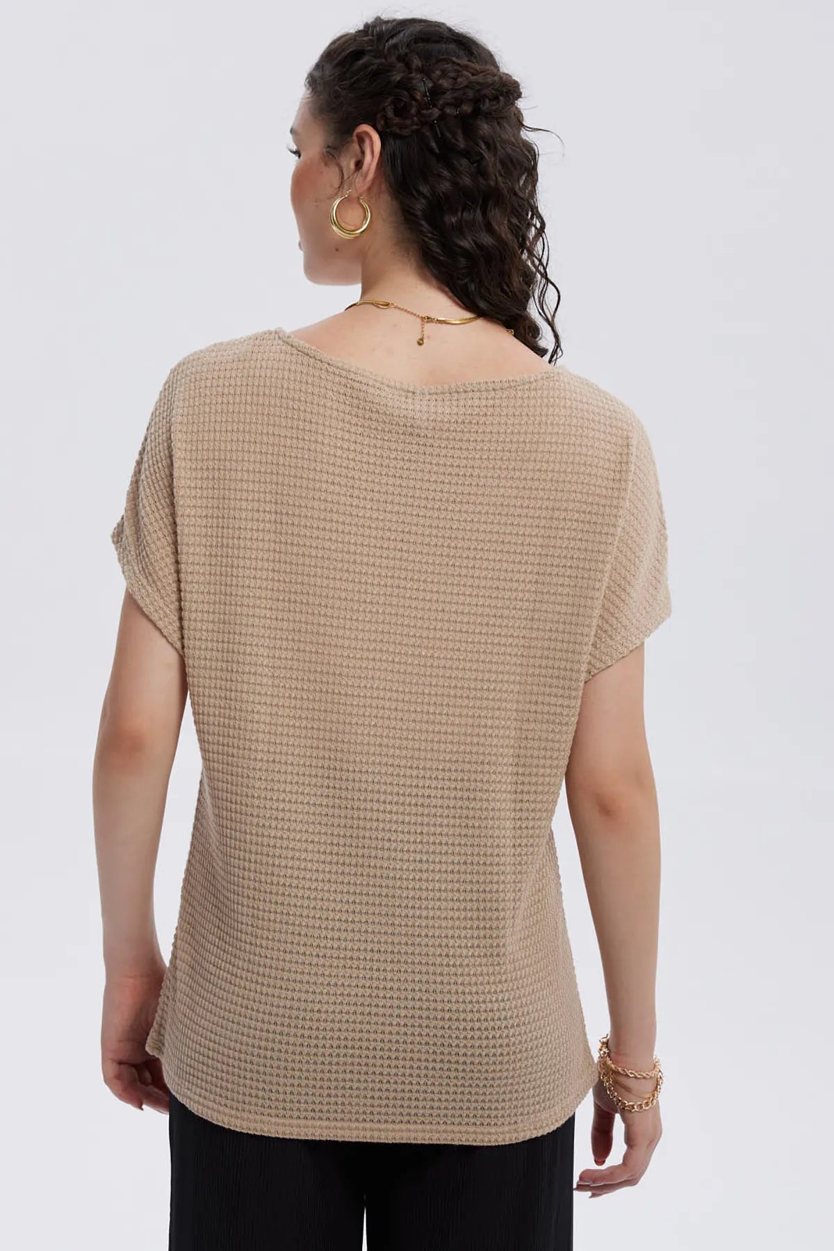 Sweater Mujer Casual Beige