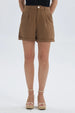 Short Mujer Sastrero Café Claro