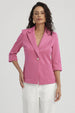 Blazer Mujer Tope Ruedo Fucsia