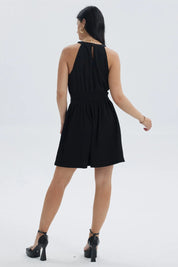 Vestido Mujer Corto Negro