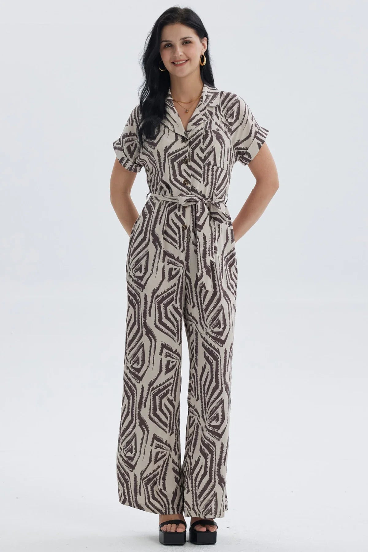 Enteritos Mujer Largo Beige