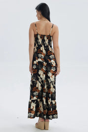 Vestido Mujer Largo Pabilo Negro