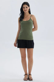 Short Mujer Pretina Elasticada Negro