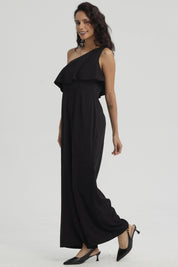 Enteritos Mujer Largo Aplicación Negro