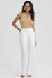 Pantalón Mujer Sastrero Blanco