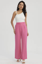 Pantalón Mujer Sastrero Fucsia