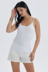 Peto Mujer Pabilo Algodón Blanco