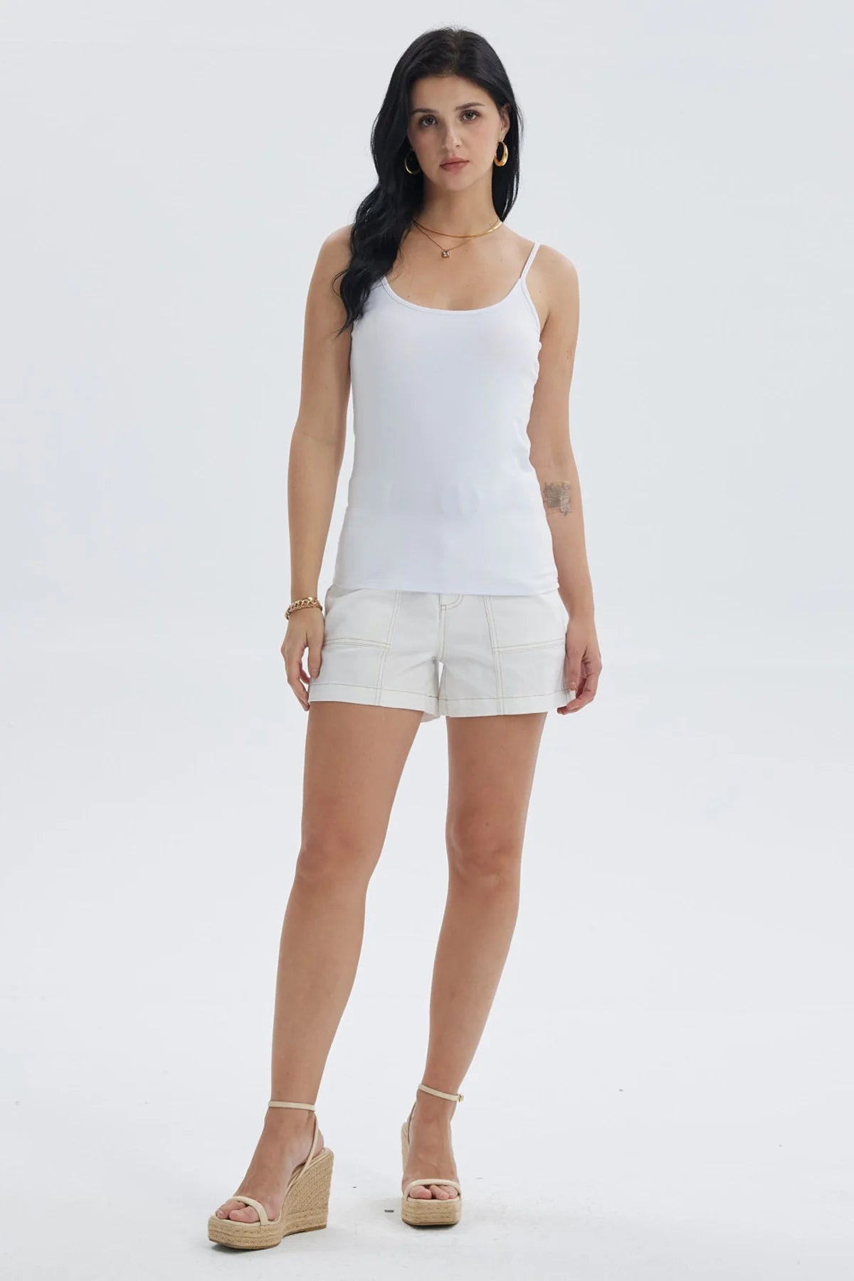Peto Mujer Pabilo Algodón Blanco