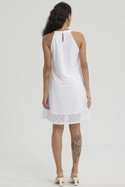 Vestido Mujer Corto Blanco