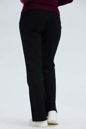 Pantalón Mujer 2 Botones Negro