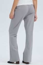 Pantalón Mujer 2 Botones Gris