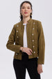 Chaqueta Mujer Gamuza Verde Militar