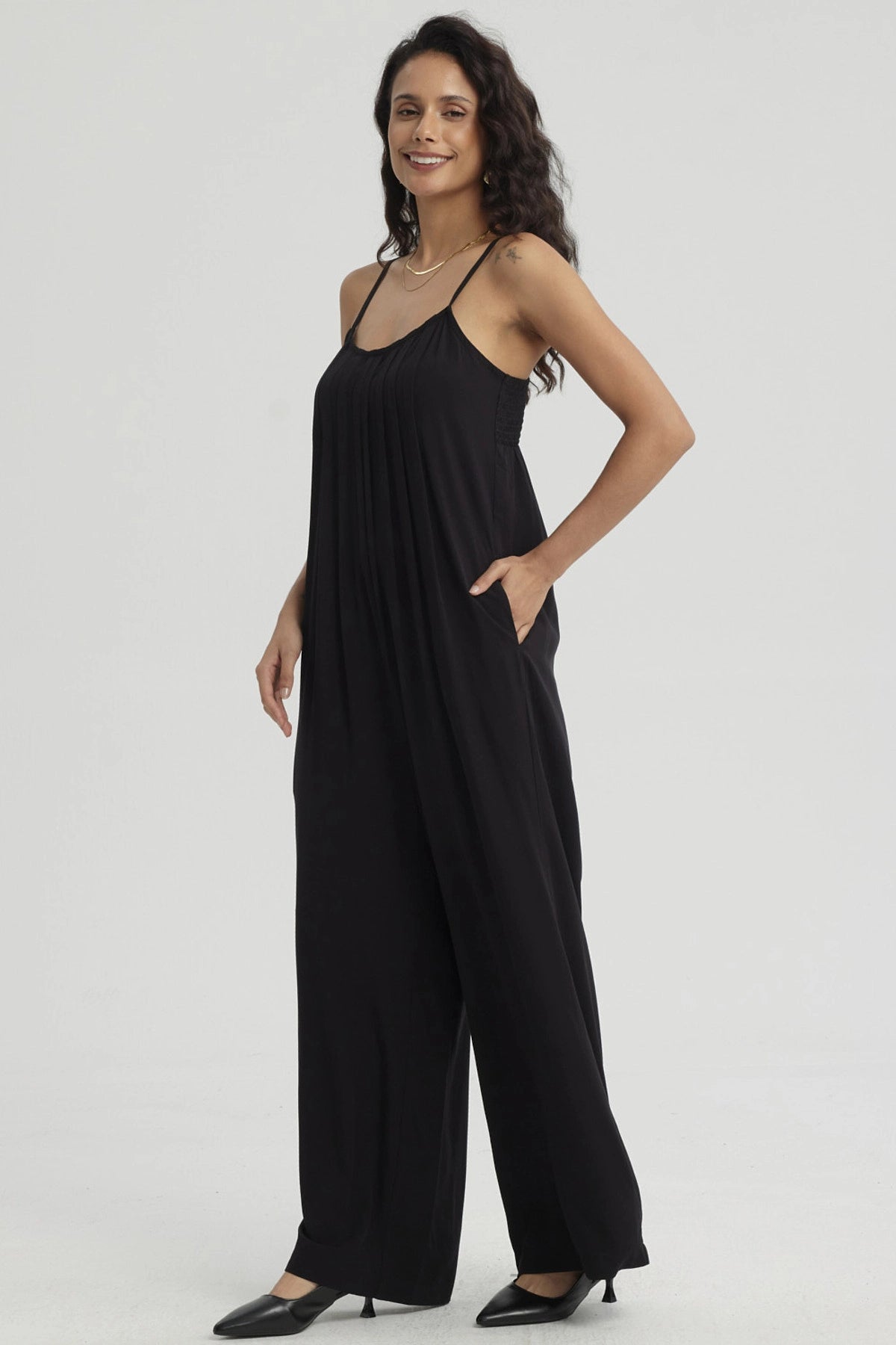 Enteritos Mujer Largo Pabilo Negro