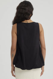 Blusa Mujer Basta Globo Negro