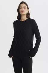 Sweater Mujer Casual Negro