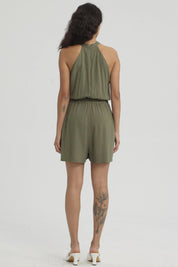 Enteritos Mujer Short Verde Musgo