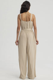 Enteritos Mujer Largo Beige Claro