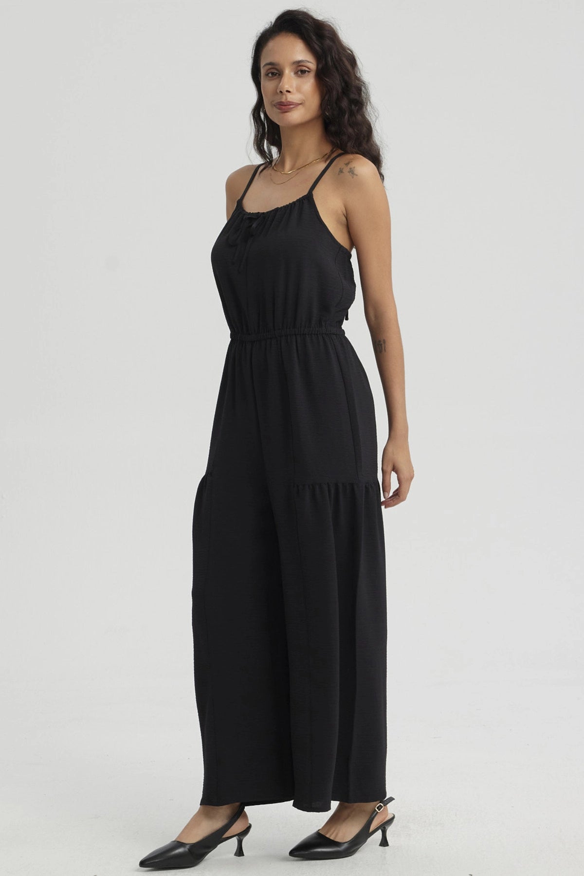 Enteritos Mujer Largo Pabilo Negro