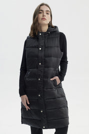 Parka Mujer Slim Negro