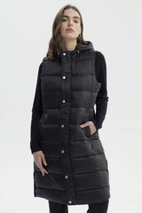 Parka Mujer Slim Negro