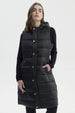 Parka Mujer Slim Negro