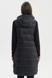 Parka Mujer Slim Negro