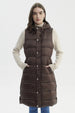Parka Mujer Slim Chocolate