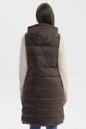 Parka Mujer Slim Chocolate