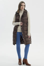 Parka Mujer Slim Chocolate
