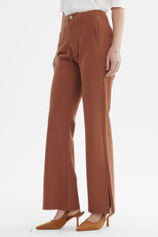 Pantalón Mujer Punto Roma Café