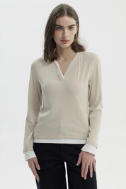 Polera Mujer Slim Arena