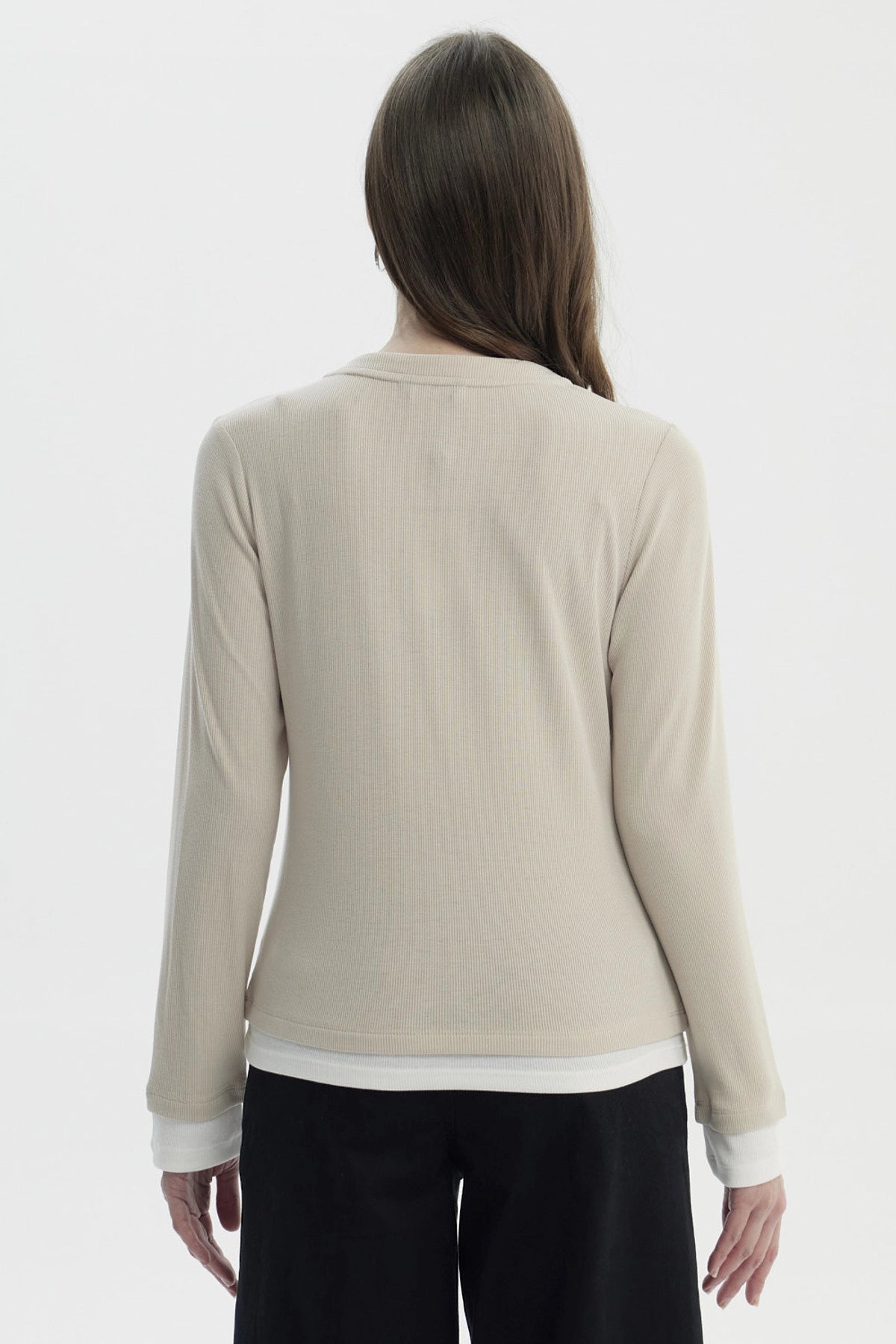 Polera Mujer Slim Arena