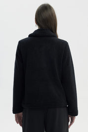 Polar Mujer Tipo Chaqueta Negro