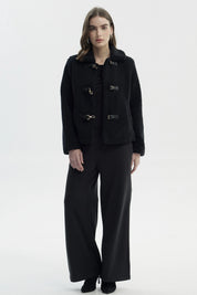 Polar Mujer Tipo Chaqueta Negro