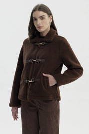 Polar Mujer Tipo Chaqueta Café