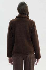 Polar Mujer Tipo Chaqueta Café