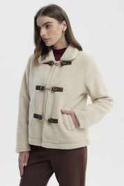 Polar Mujer Tipo Chaqueta Beige
