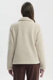 Polar Mujer Tipo Chaqueta Beige