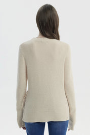 Sweater Mujer Slim Beige