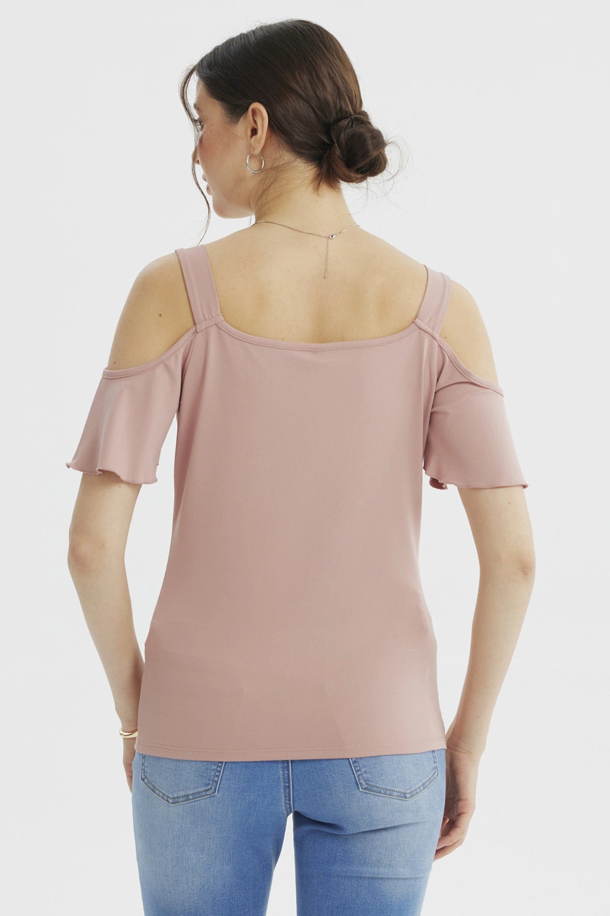 Polera Mujer Ajustado Rosado
