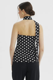 Peto Mujer Hombre Descubierto Negro / Blanco