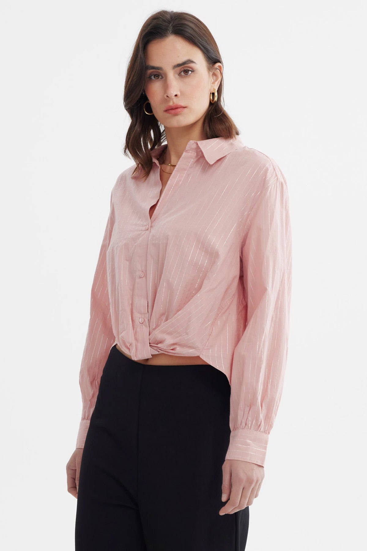 Blusa Mujer Oversize Rosado