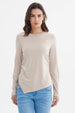Polera Mujer Ajustado Beige