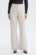 Pantalón Mujer Leve Flare Beige