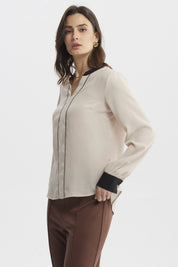 Blusa Mujer New Beige
