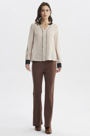 Blusa Mujer New Beige
