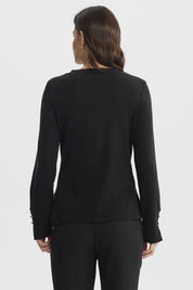 Sweater Mujer Ajustado Negro