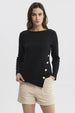Sweater Mujer Ajustado Negro